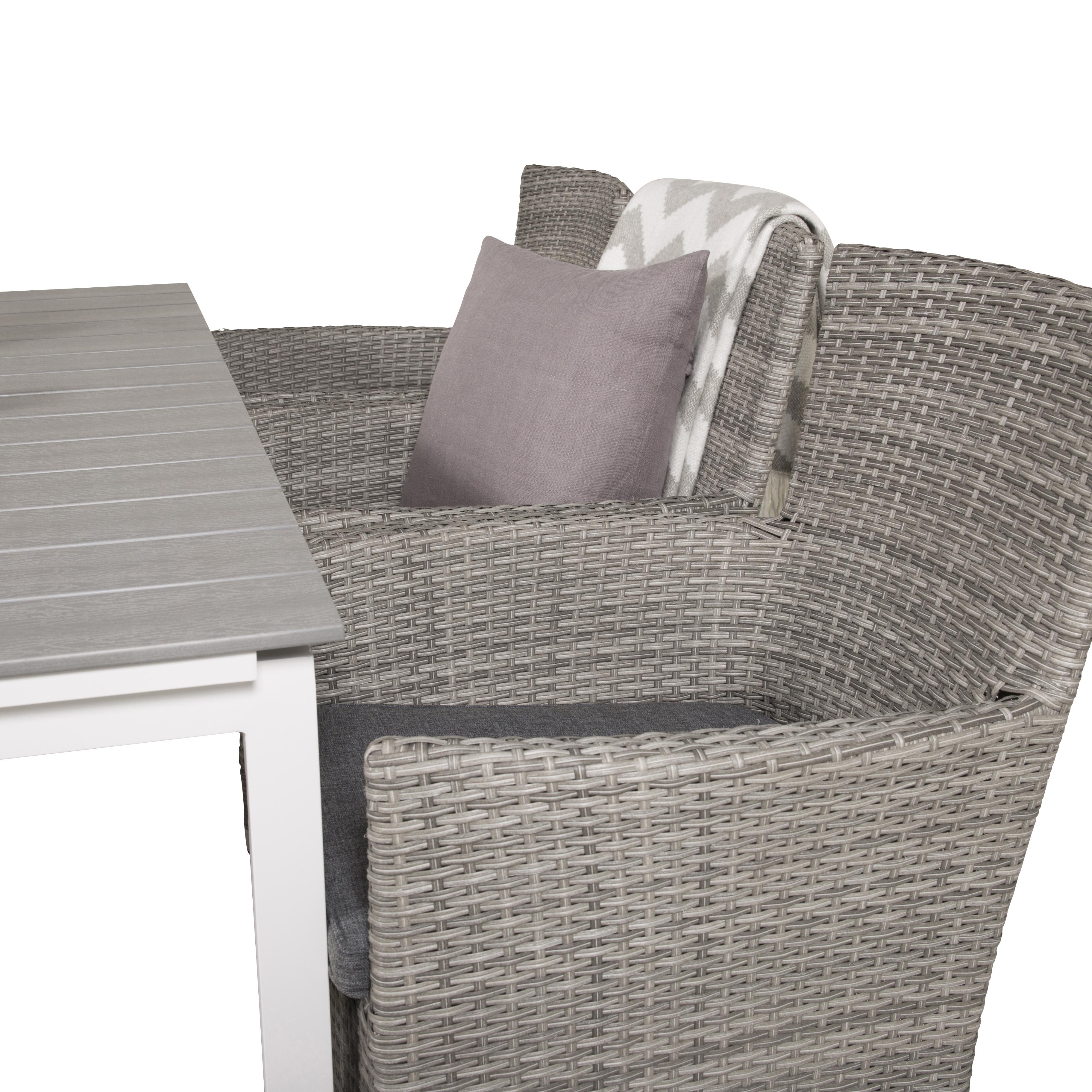 Matgrupp Venture Home Lova 160/240 med 6 Milwa Stolar