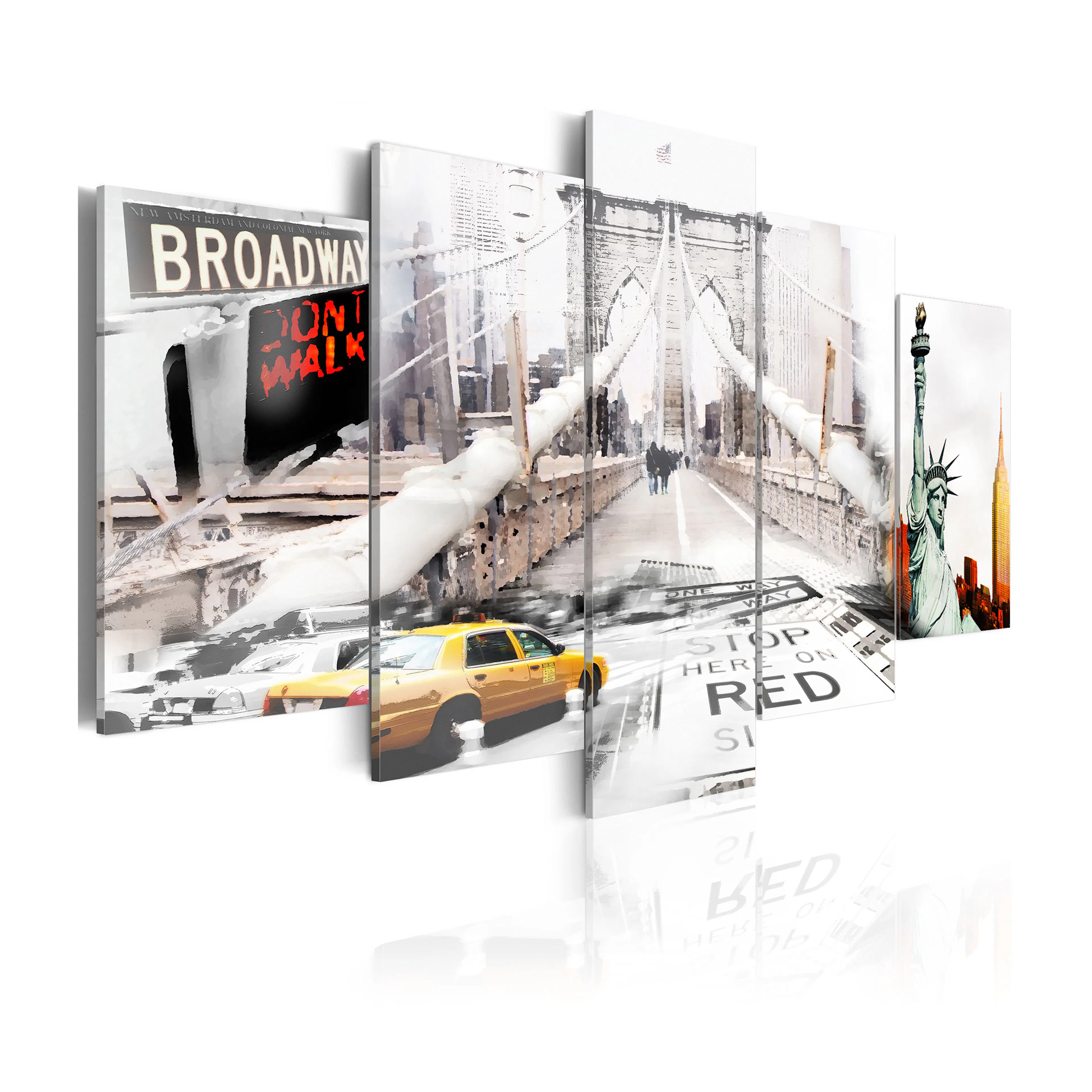 Tavla Arkiio New York In The Fog