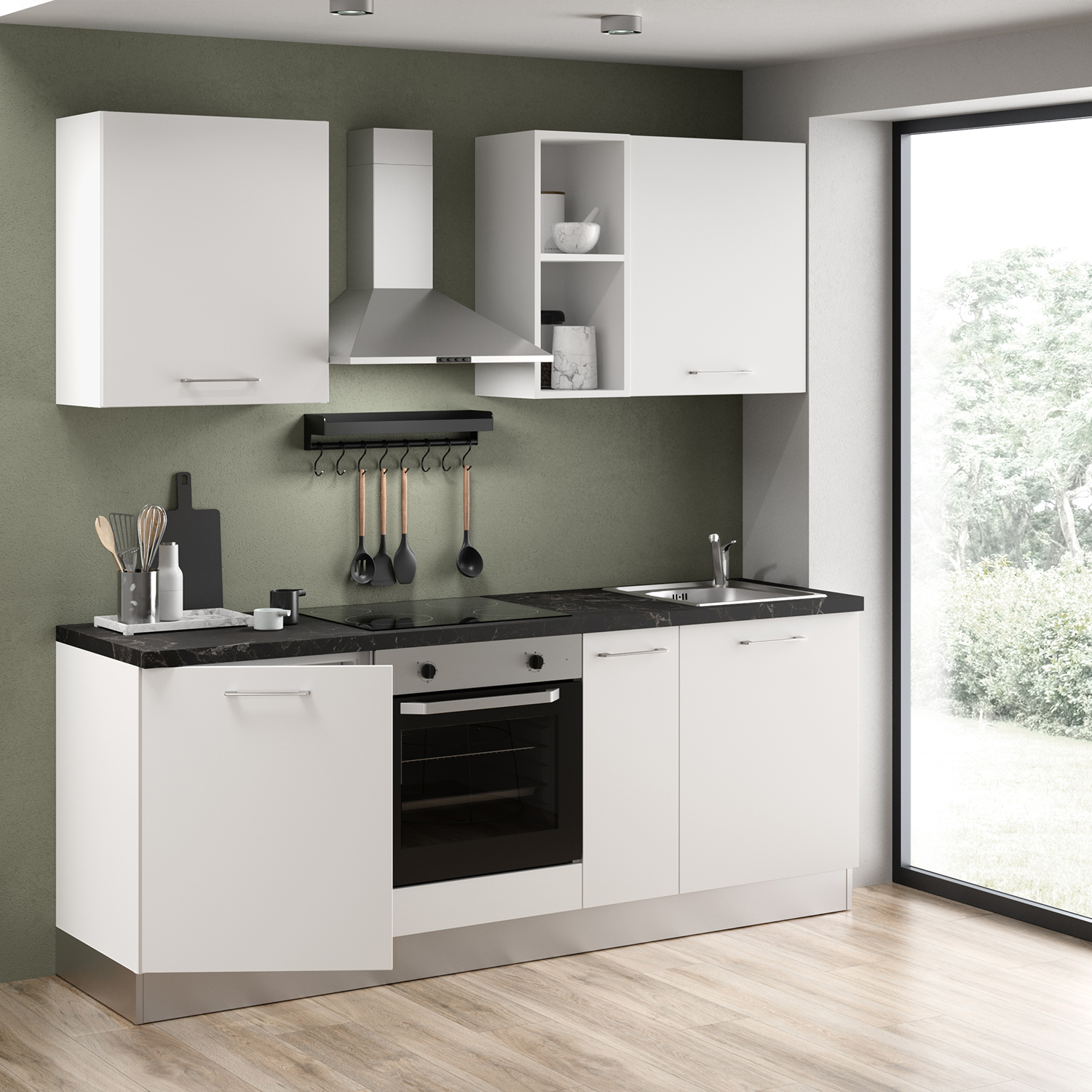 Kök Mimo Elsa 210 cm Utan Vitvaror Förmonterat