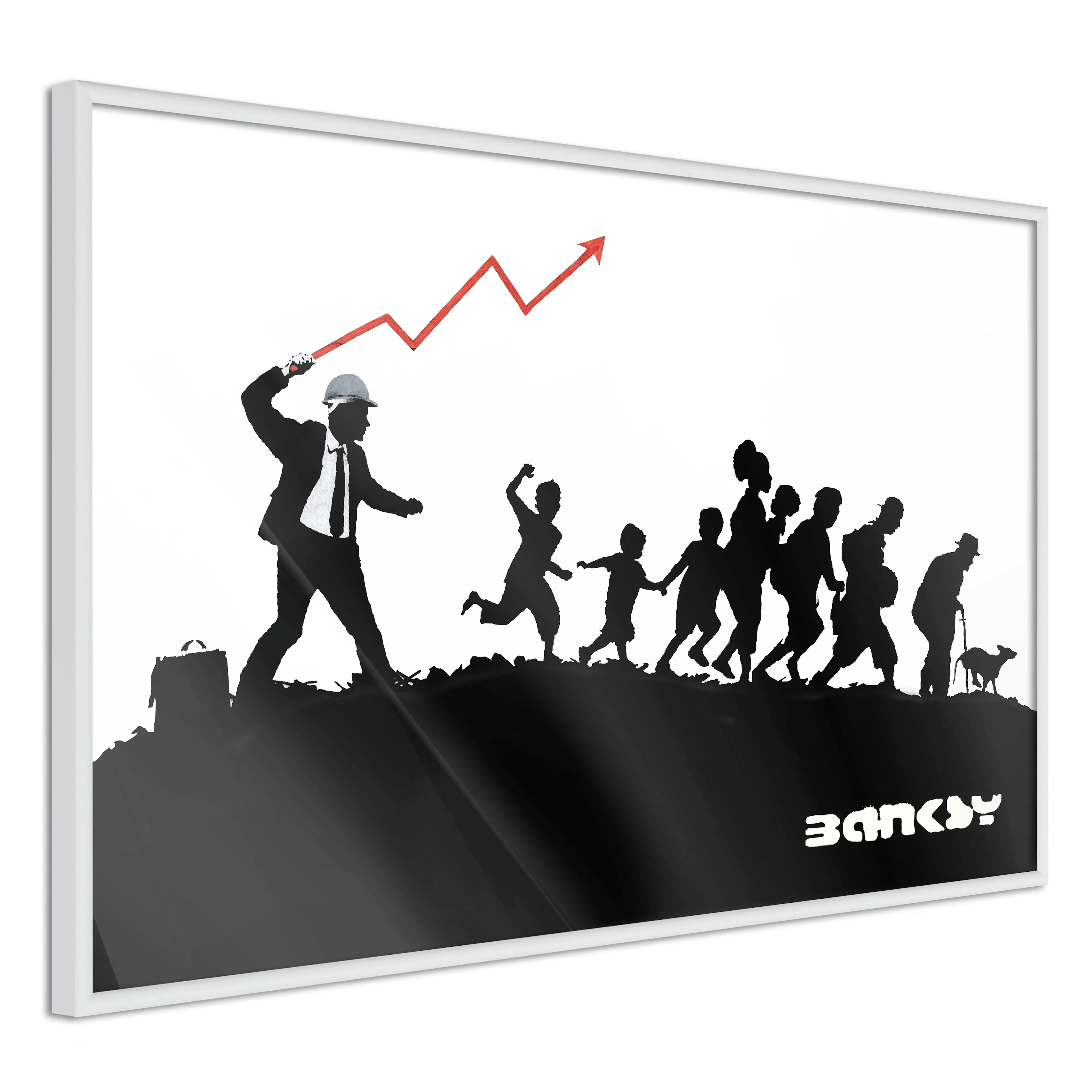 Poster Artgeist Affisch Race