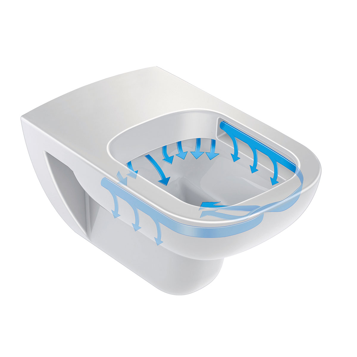 Vägghängd Toalettstol Duravit D-Code Rimless