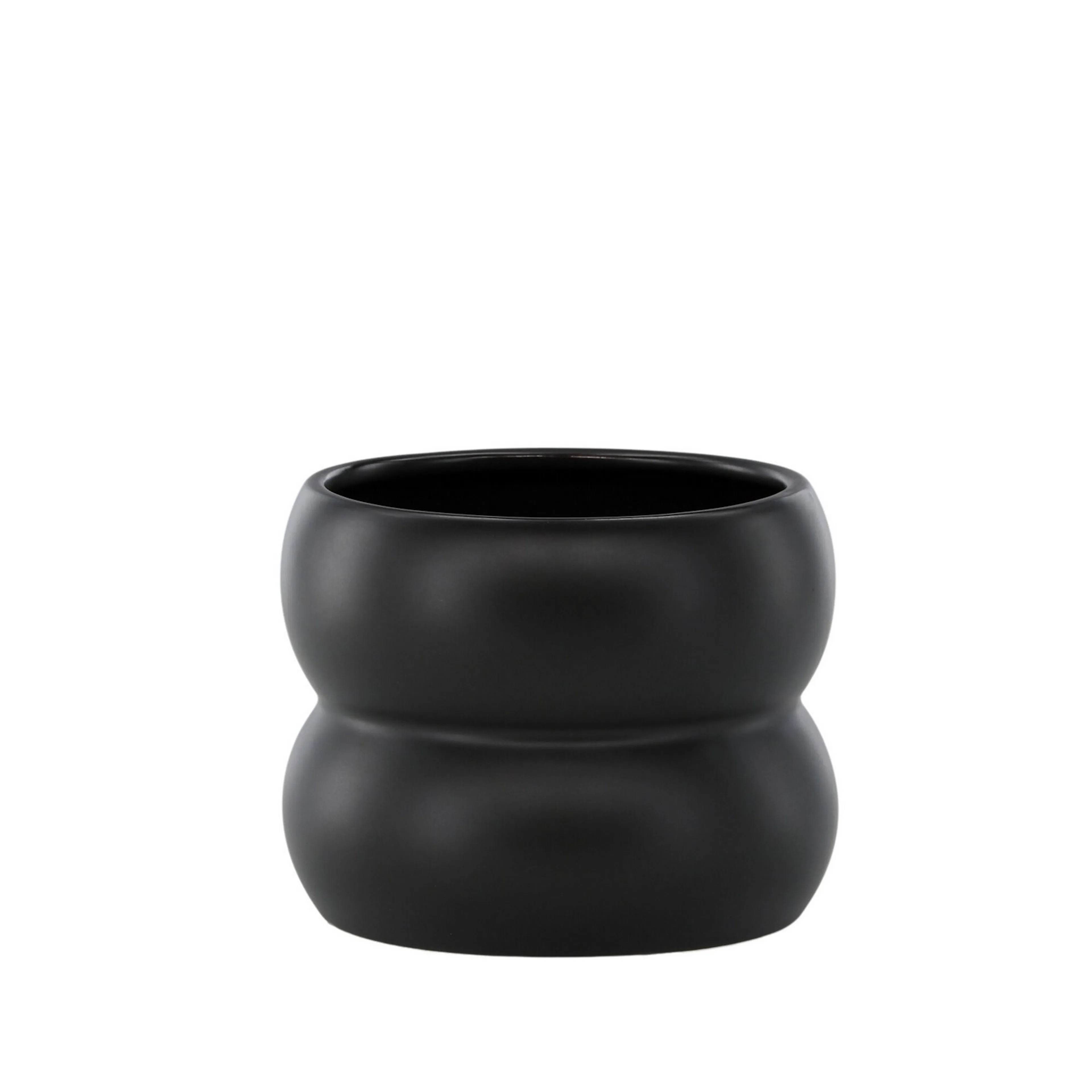Dapne Pot -  Matte black -  16*16*13cm Mattsvart