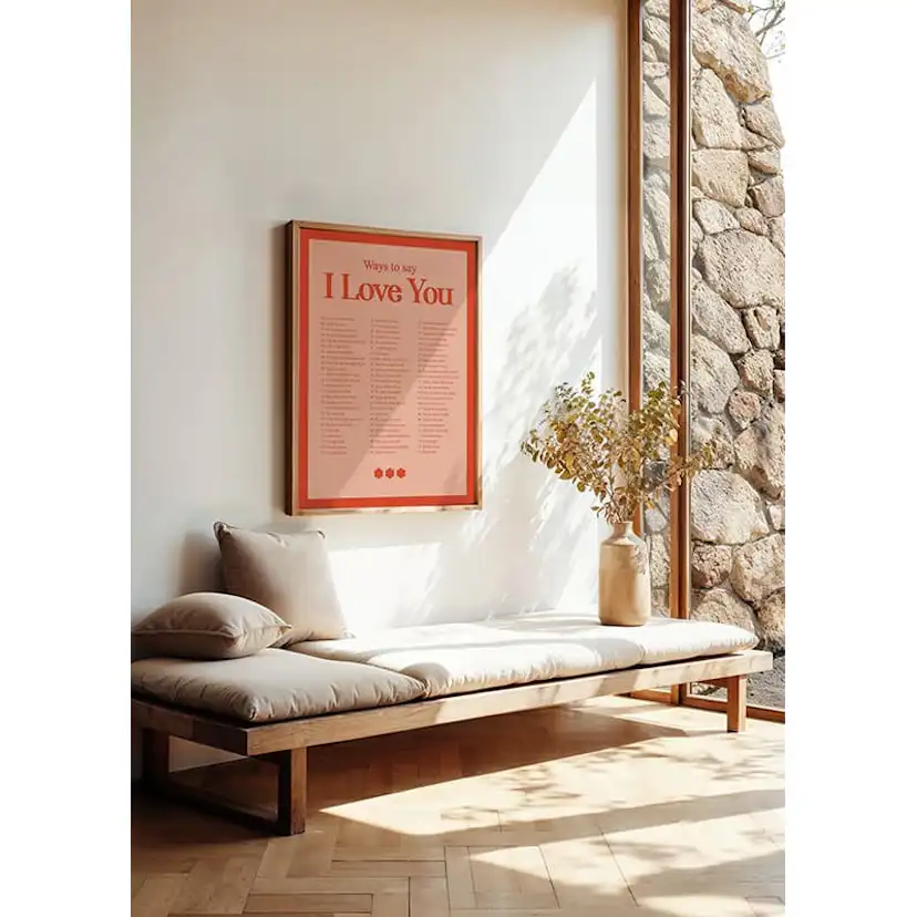 Poster Gallerix Ways To Say I Love You