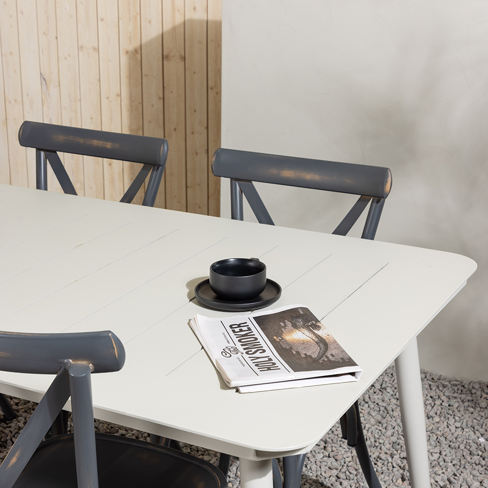 Matgrupp Venture Home Lina Bord med 6 Tablas Stolar