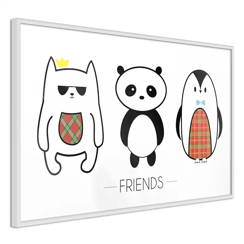 Poster Artgeist Affisch Friends