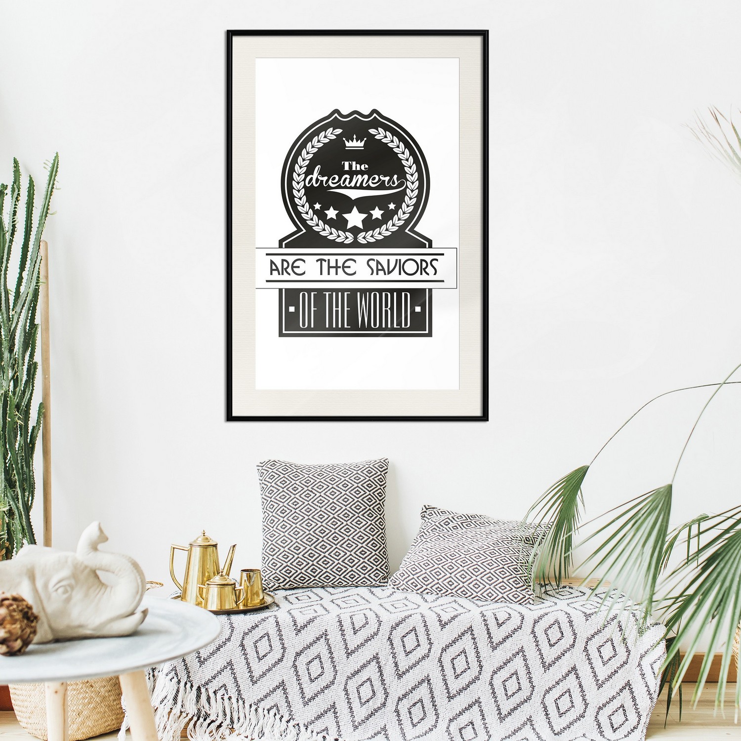 Poster Artgeist Affisch The Dreamers Are the Saviors of the World