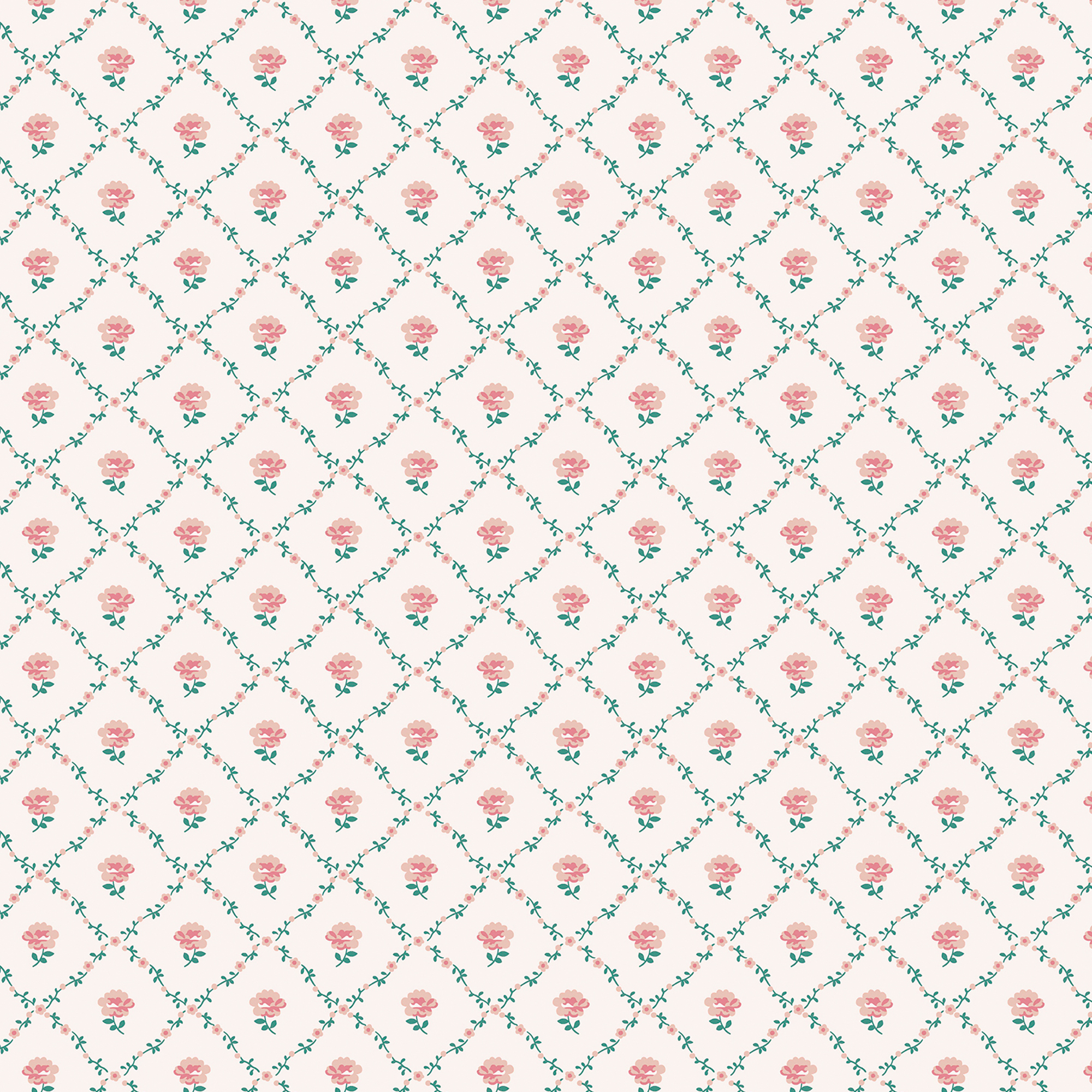 Tapet Laura Ashley Kate Coral Rosa 122766