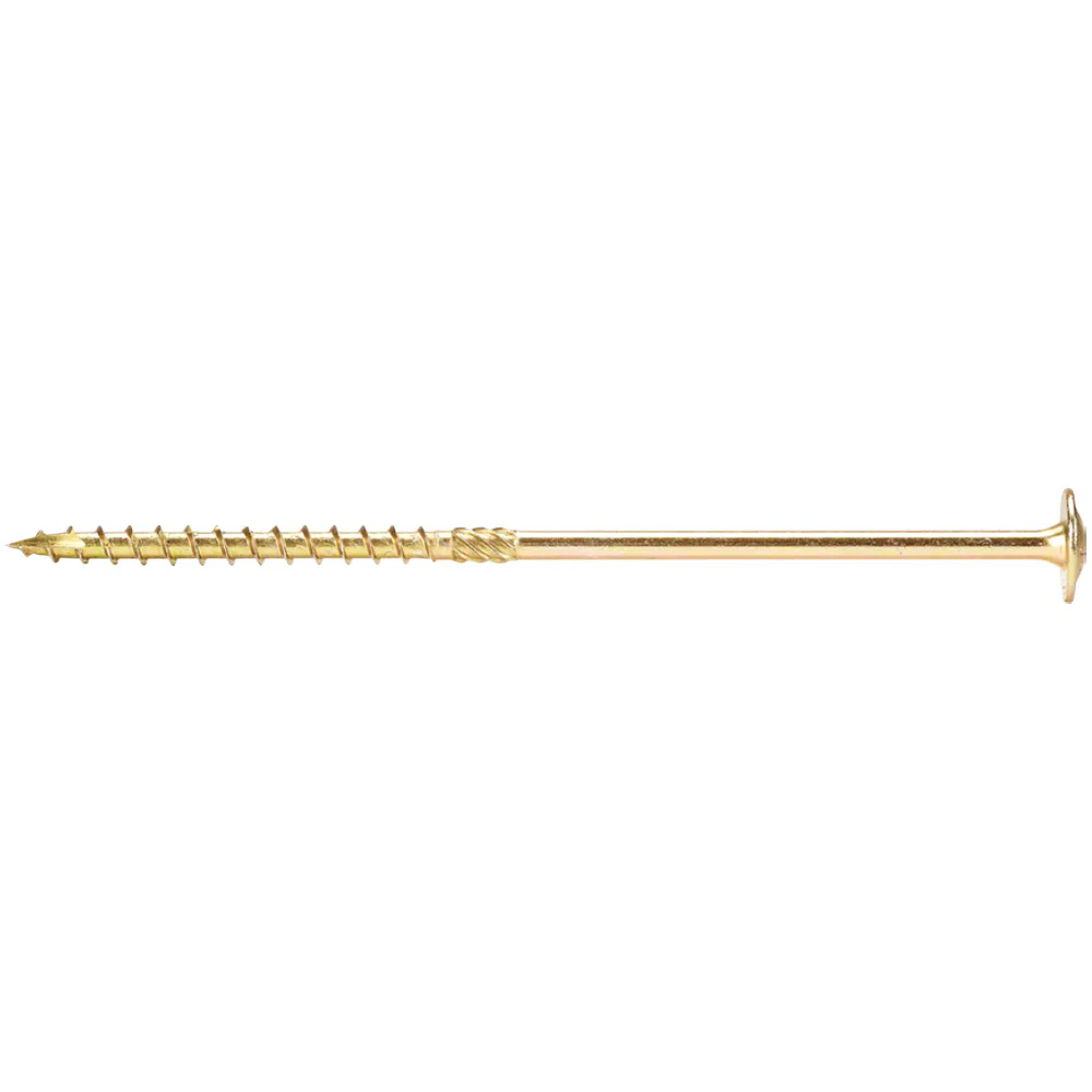 Träskruv Gunnebo Fastening Gulförzinkad SW-W