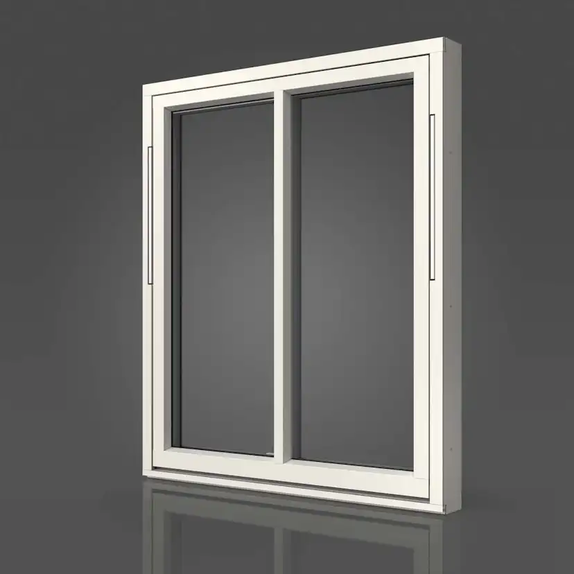 Vridfönster Elitfönster Original Alu 100 3-Glas Bågpost Lagerfört