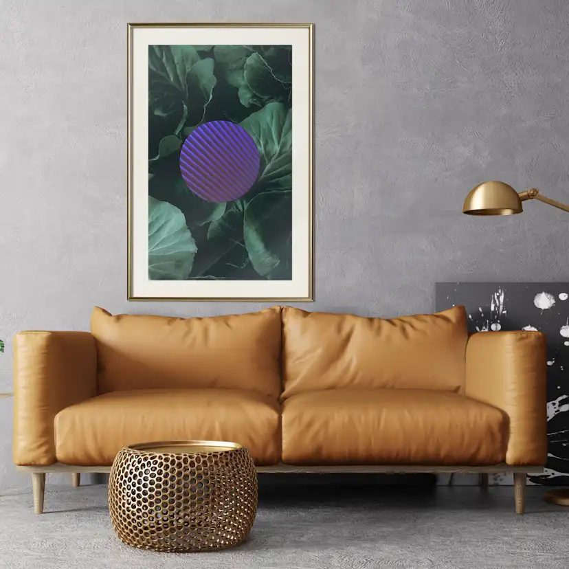 Poster Artgeist Affisch Botanical Abstraction