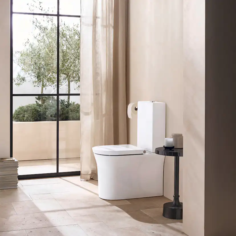 Golvstående Toalettstol Duravit White Tulip för Kombination