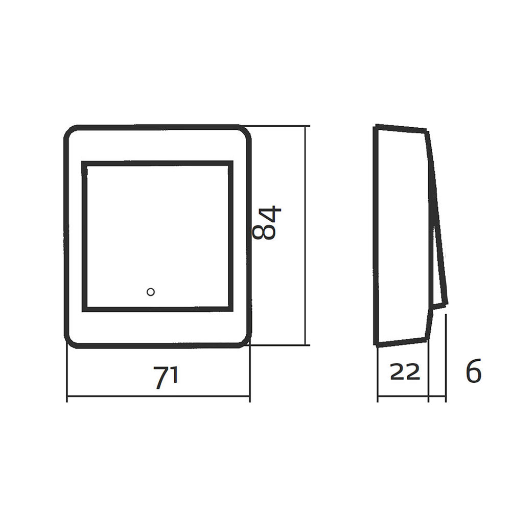 Strömbrytare Elko 2-Pol Utanpåliggande RS