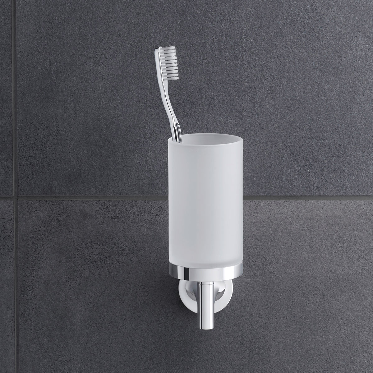 Glashållare Duravit Starck T 009931 Krom Krom/Frostat glas