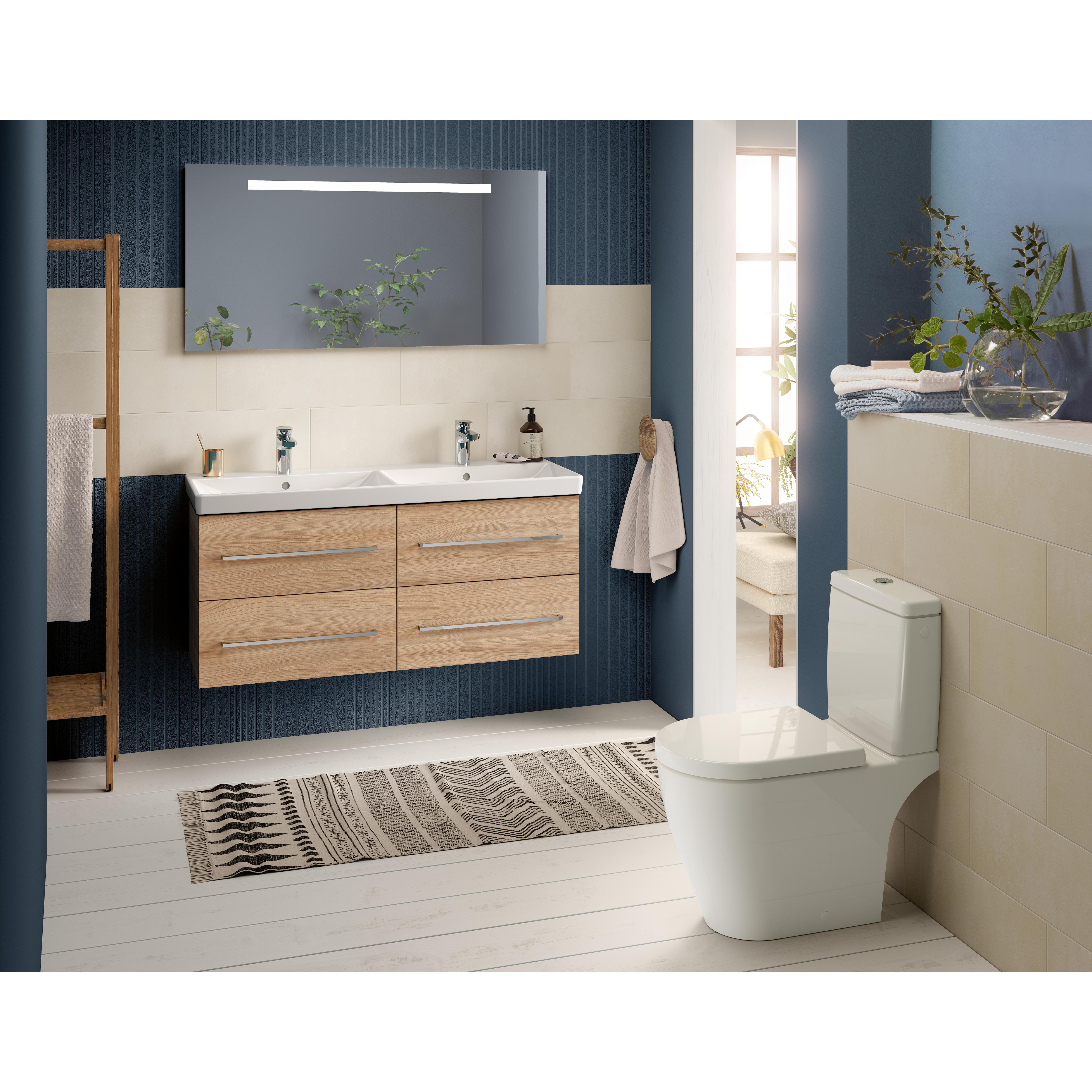 Badrumsspegel Villeroy & Boch More To See One med Belysning