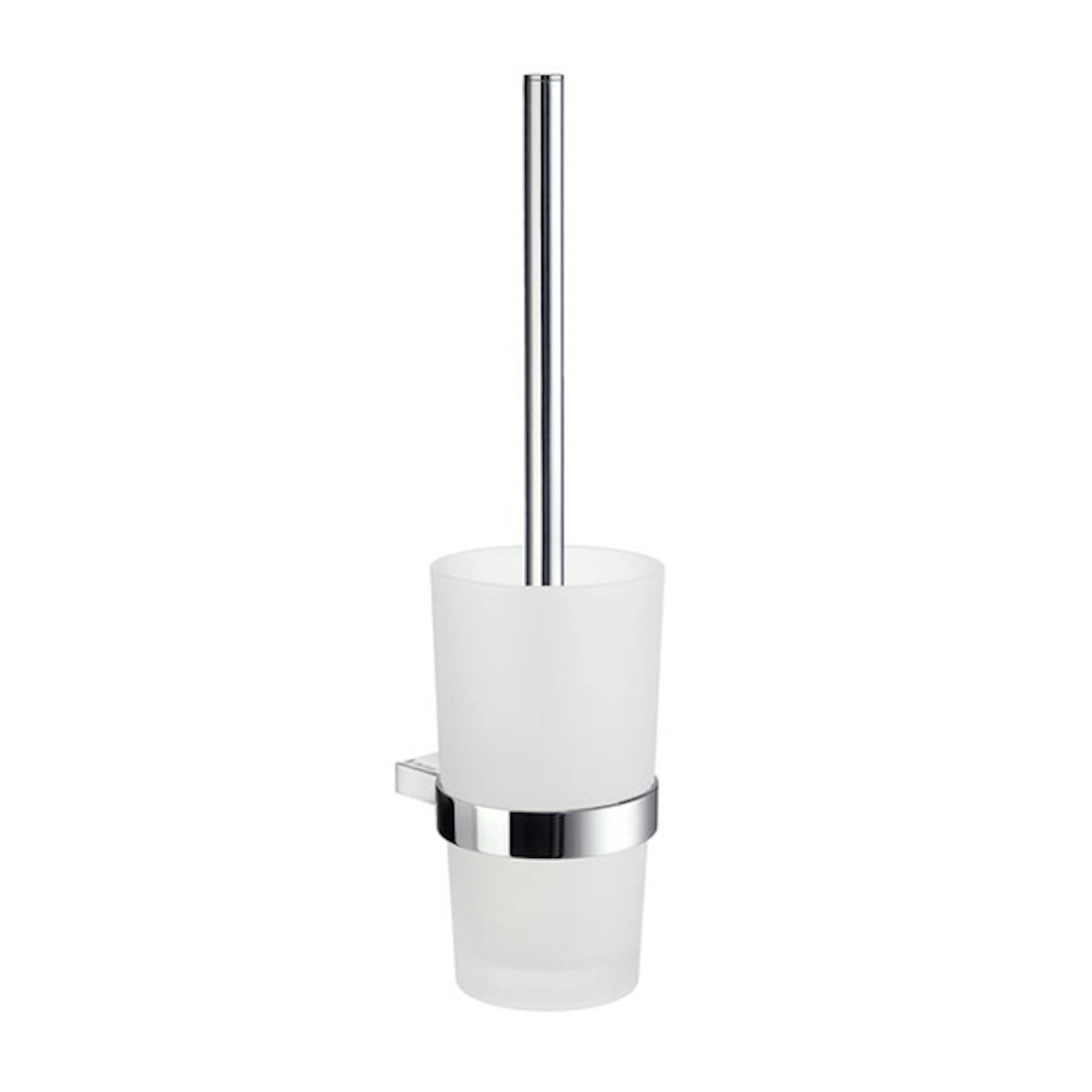 Toalettborste Smedbo Air AK333 Krom/Frostat Glas