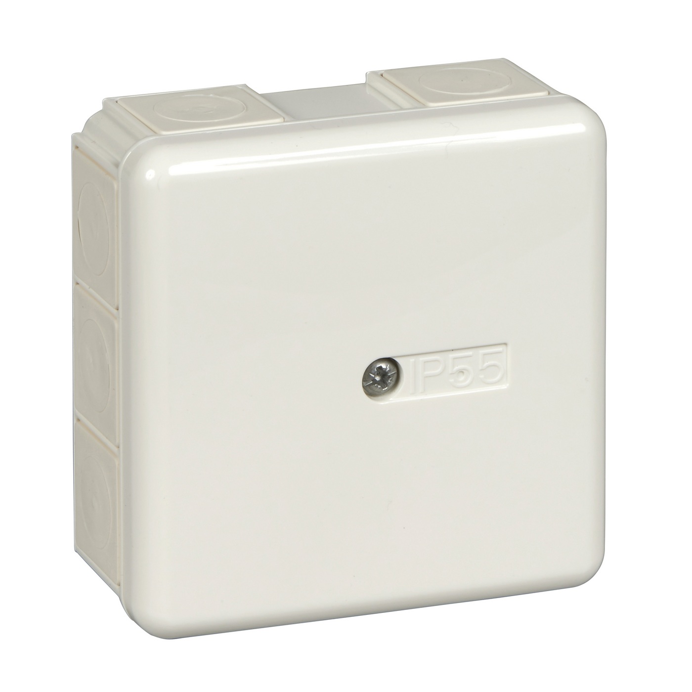 Kopplingsdosa Schneider Electric Mureva Utanpåliggande U56 med skruvfastsatt lock IP55 utan anslutningsplint