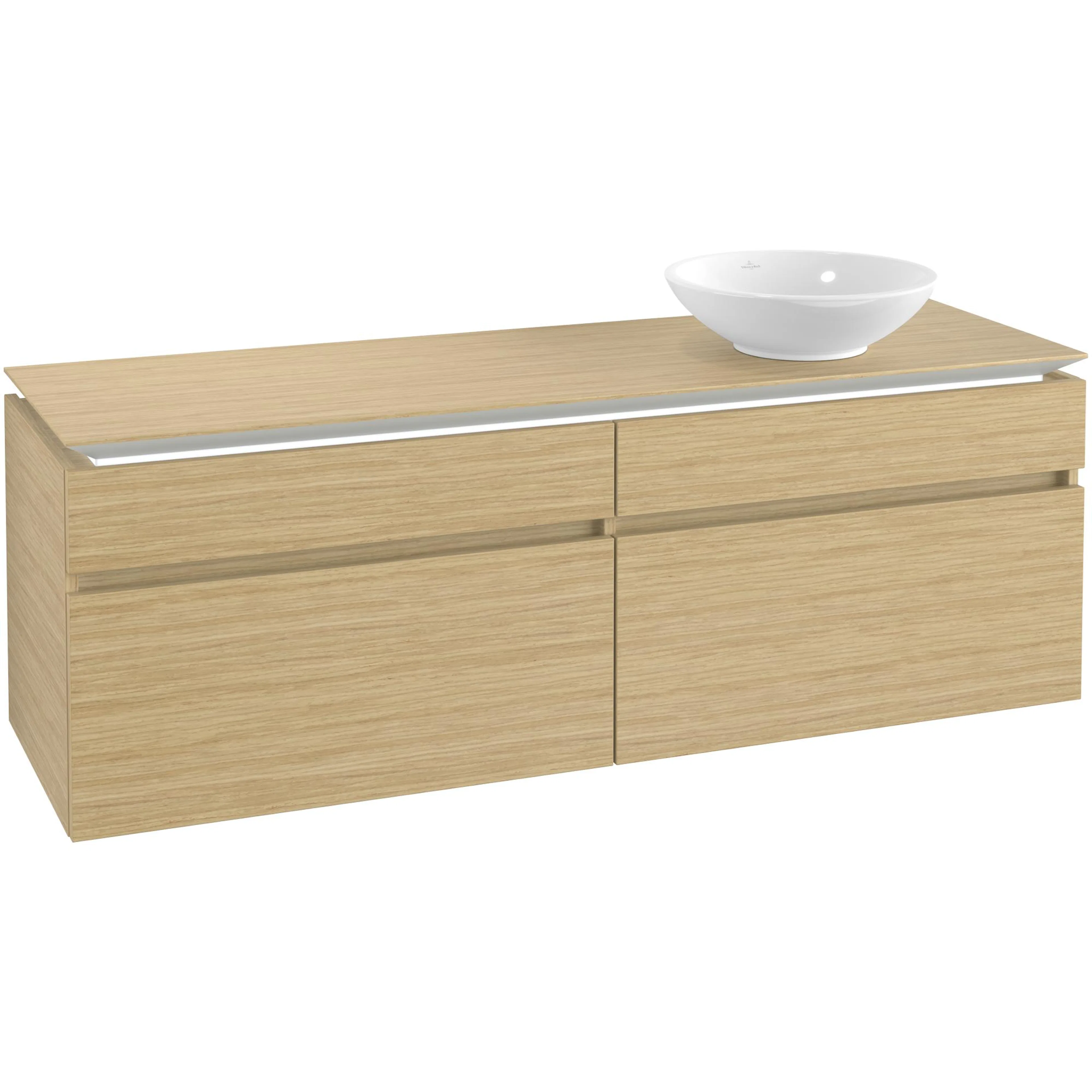 Tvättställsskåp Villeroy & Boch Legato 1600 med 4 Lådor för Fristående Tvättställ