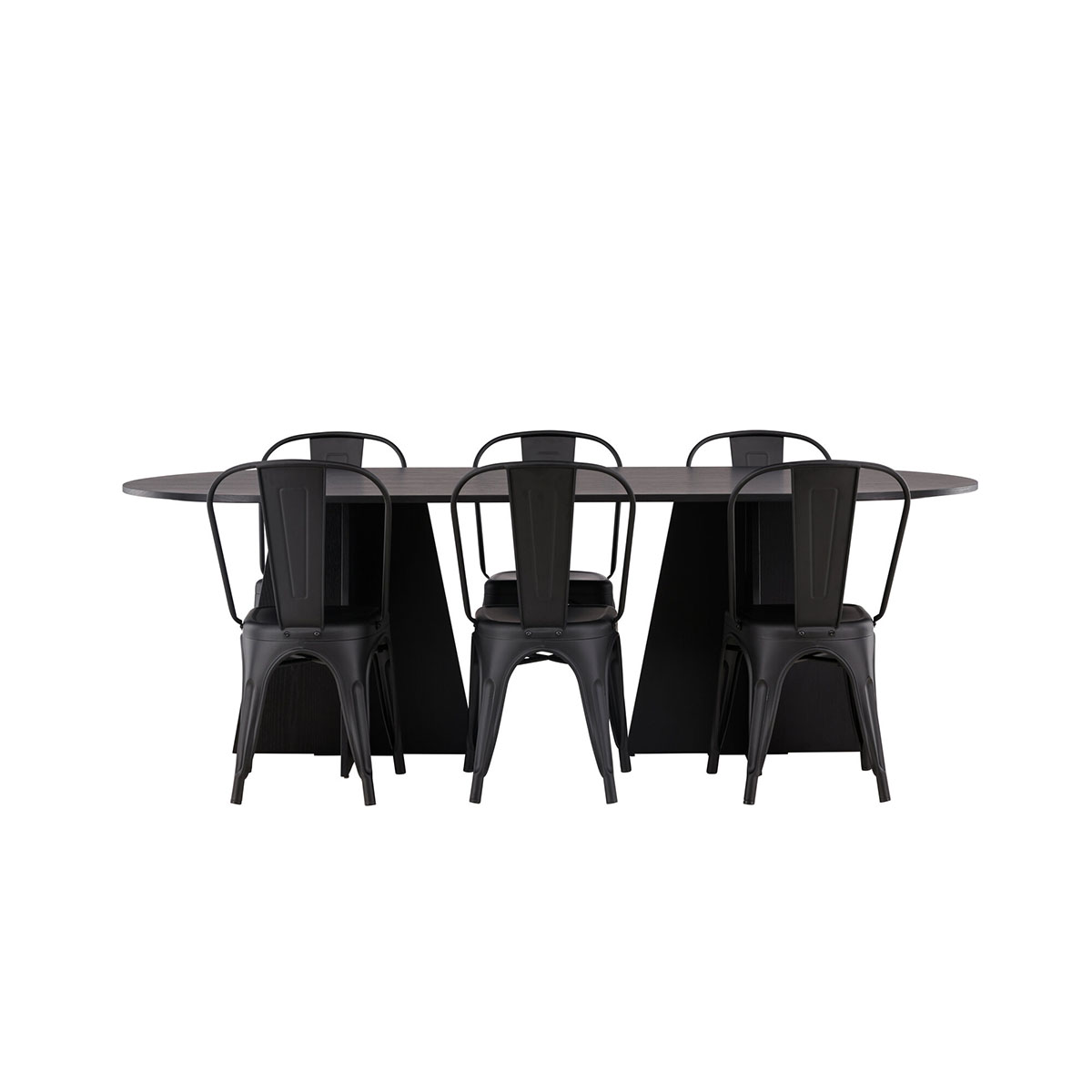 Matgrupp Venture Home Bootcut Oval med 6 st Tempe