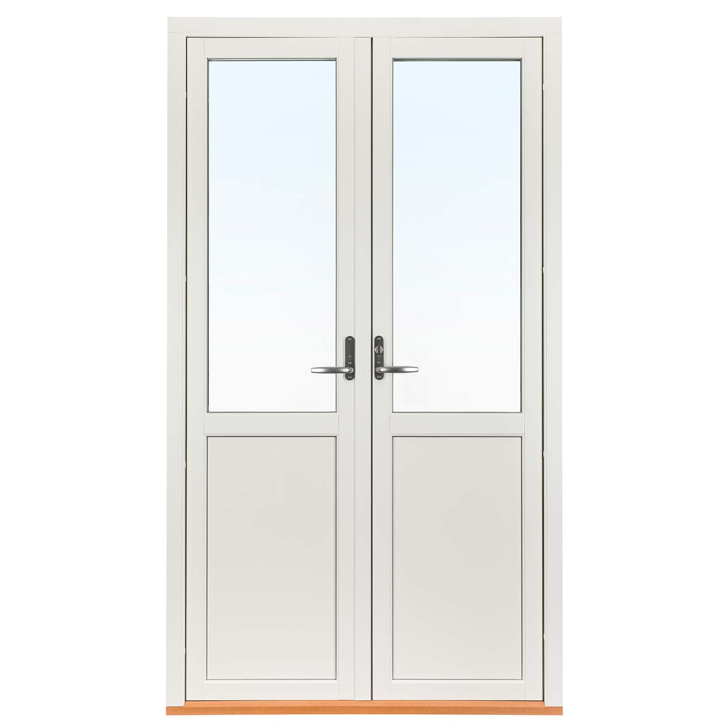 Parfönsterdörr Svenska Fönster Svanenmärkt Aluminiumbeklätt Trä 3-Glas