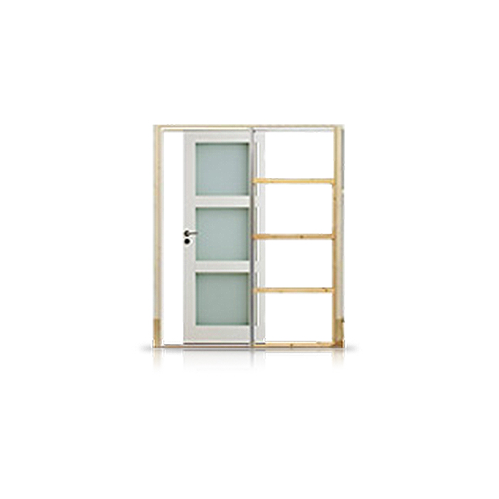 Pocketkarm GK Door 123 mm Vit