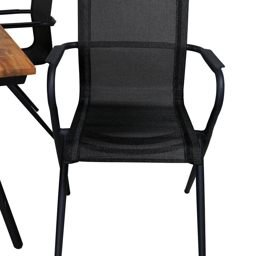 Matgrupp Venture Home Chane med 4 Anve Matstolar