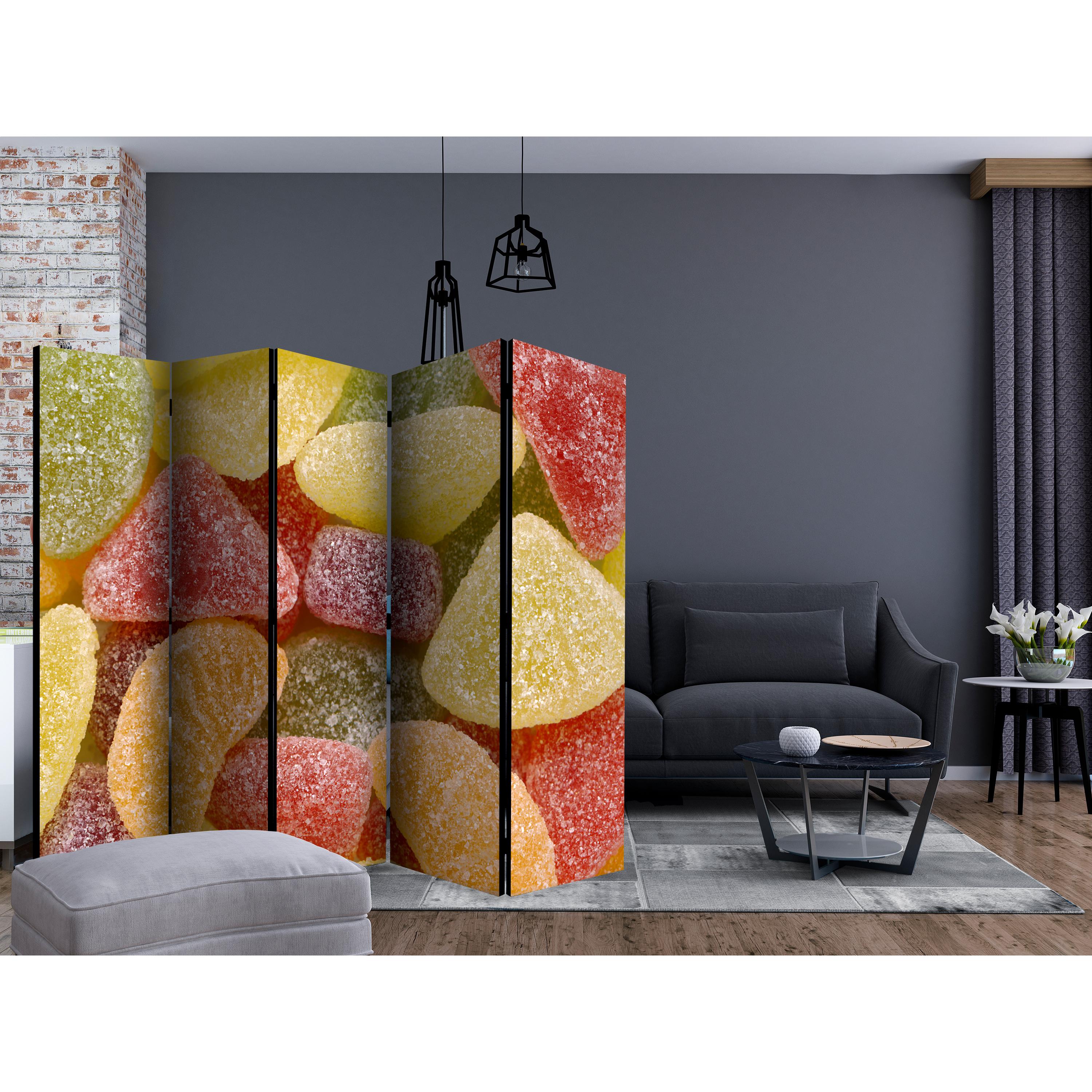 Rumsavdelare Arkiio Tasty Fruit Jellies II 225x172 cm