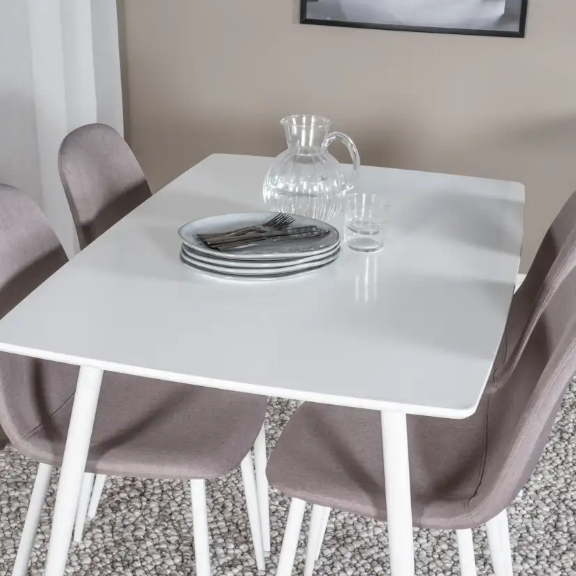 Matgrupp Venture Home Polar med 4st Stolar