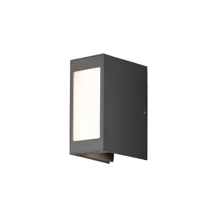 Cremona vägglykta upp/ned/fram 3x3W "High Power" LED mörkgrå WxDxH: 80x130x70 mm