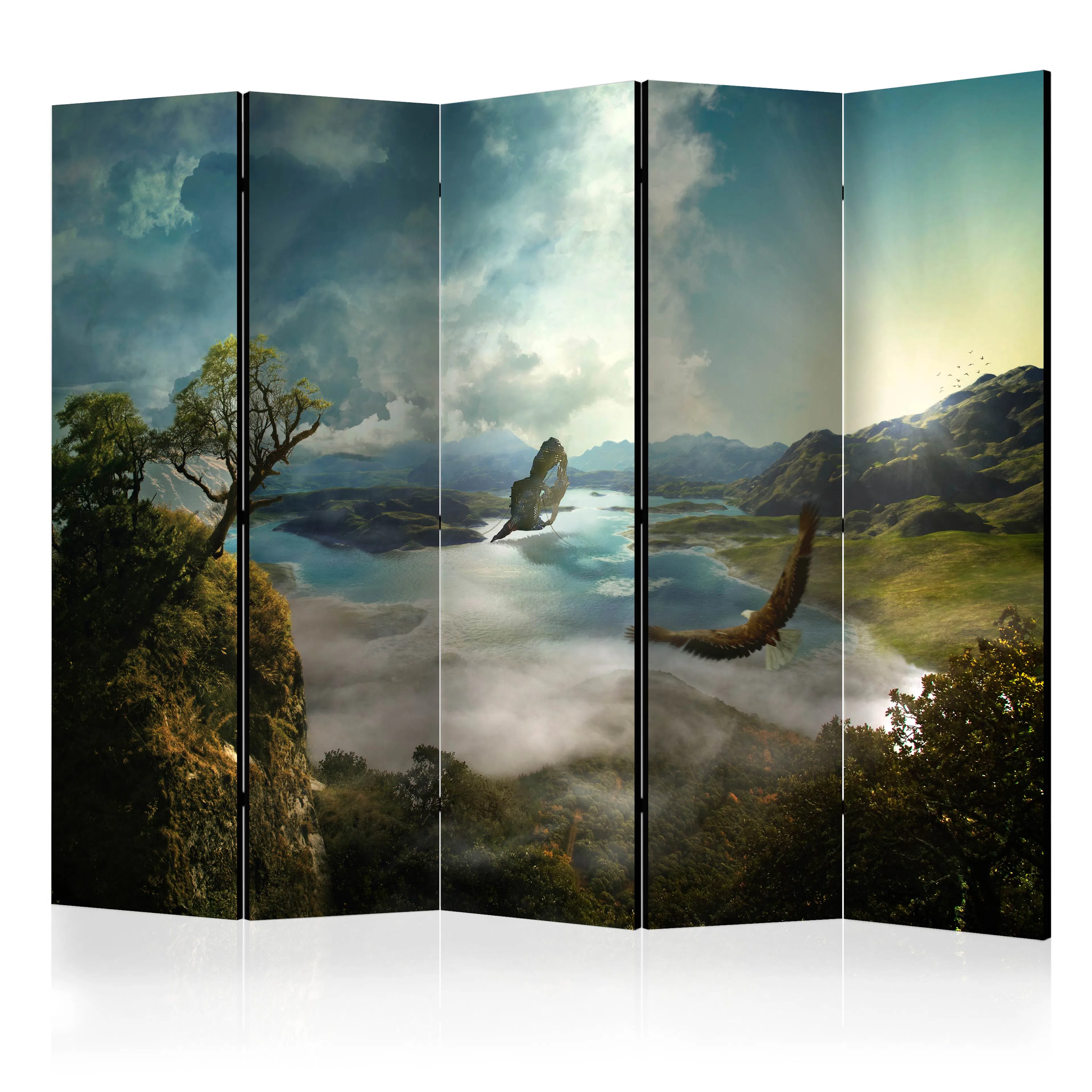 Rumsavdelare Arkiio Flight over the Lake II 225x172 cm