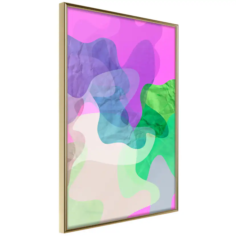 Poster Artgeist Affisch Pastel Butterflies