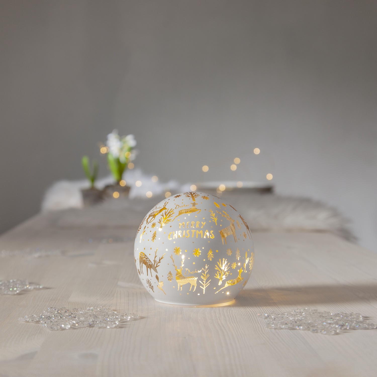 Glasdekoration Star Trading MerryX-mas
