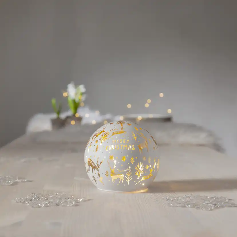 Glasdekoration Star Trading MerryX-mas