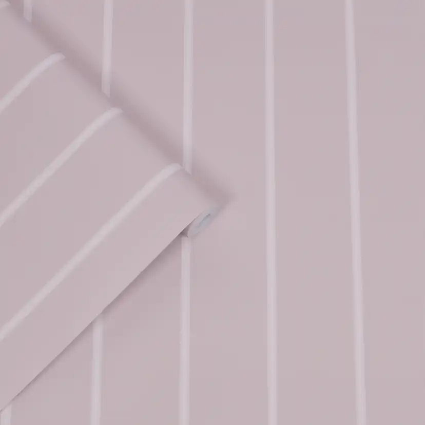 Tapet Laura Ashley Saltram Stripe Pale Amethyst 118491