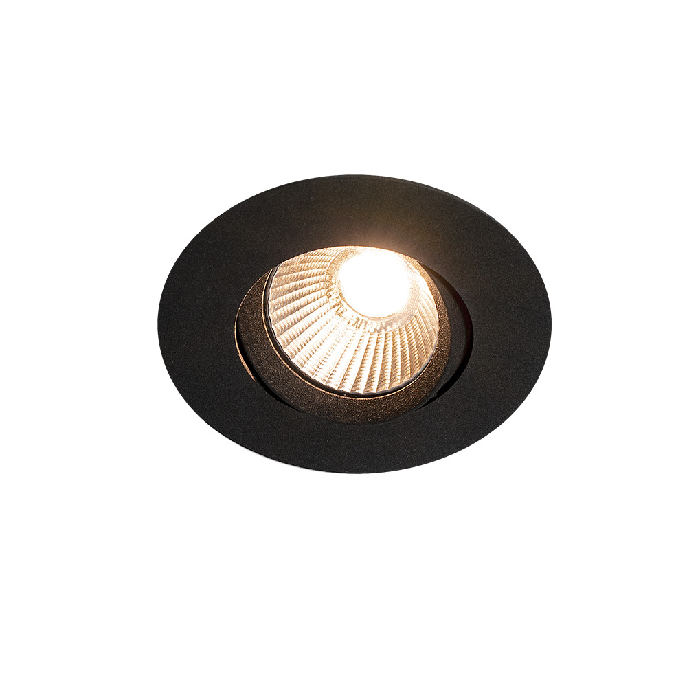 Downlight Hide-a-lite Optic G2 Quick Q ISO 930 LED Svart Dimbar