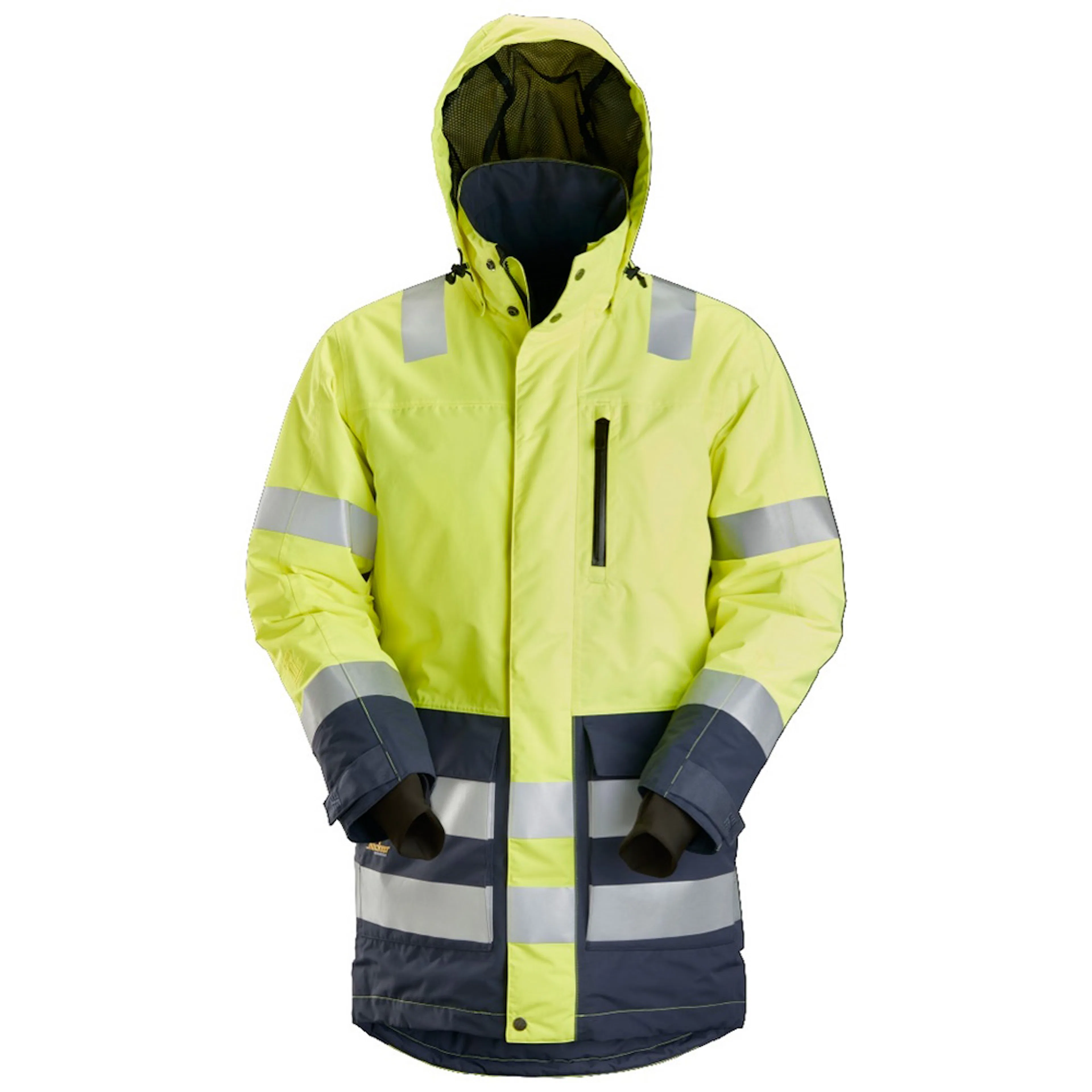 High Visibility Yellow - Navy