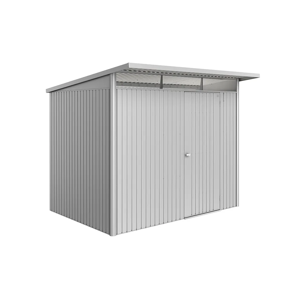 Redskapsbod Biohort Avantgarde Eco A5 Metallic Silver Standarddörr