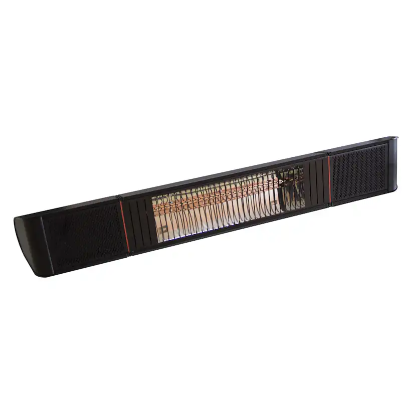 Terrassvärmare Heat1 Eco Pro-line 2000W Med Högtalare