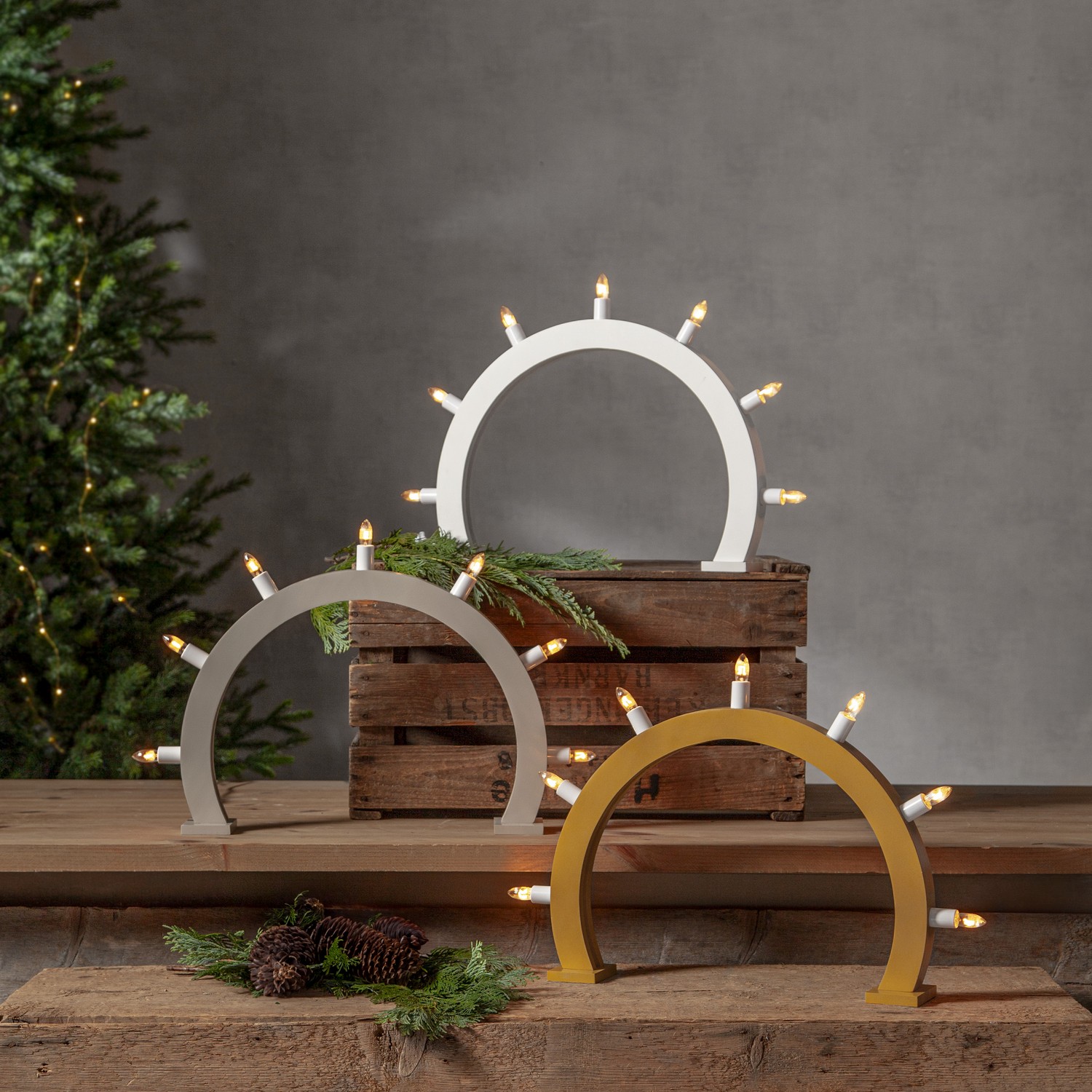 Ljusstake Star Trading Crisp