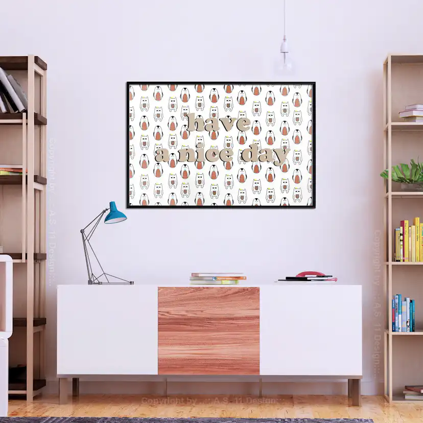 Poster Artgeist Affisch Have a Nice Day