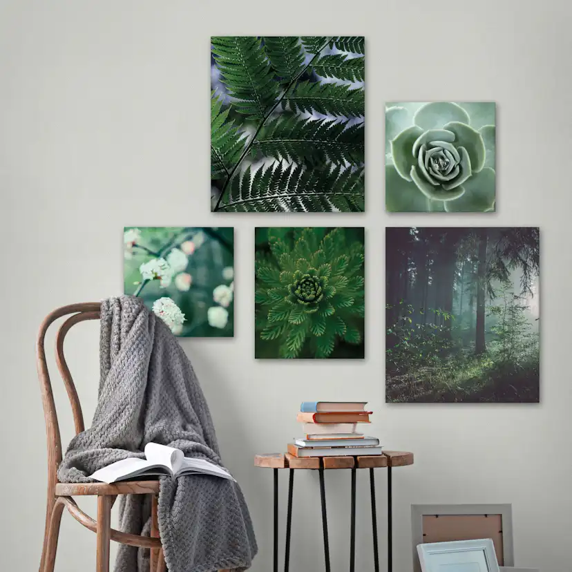 Tavla Art For The Home 5 Delar Ren Natur