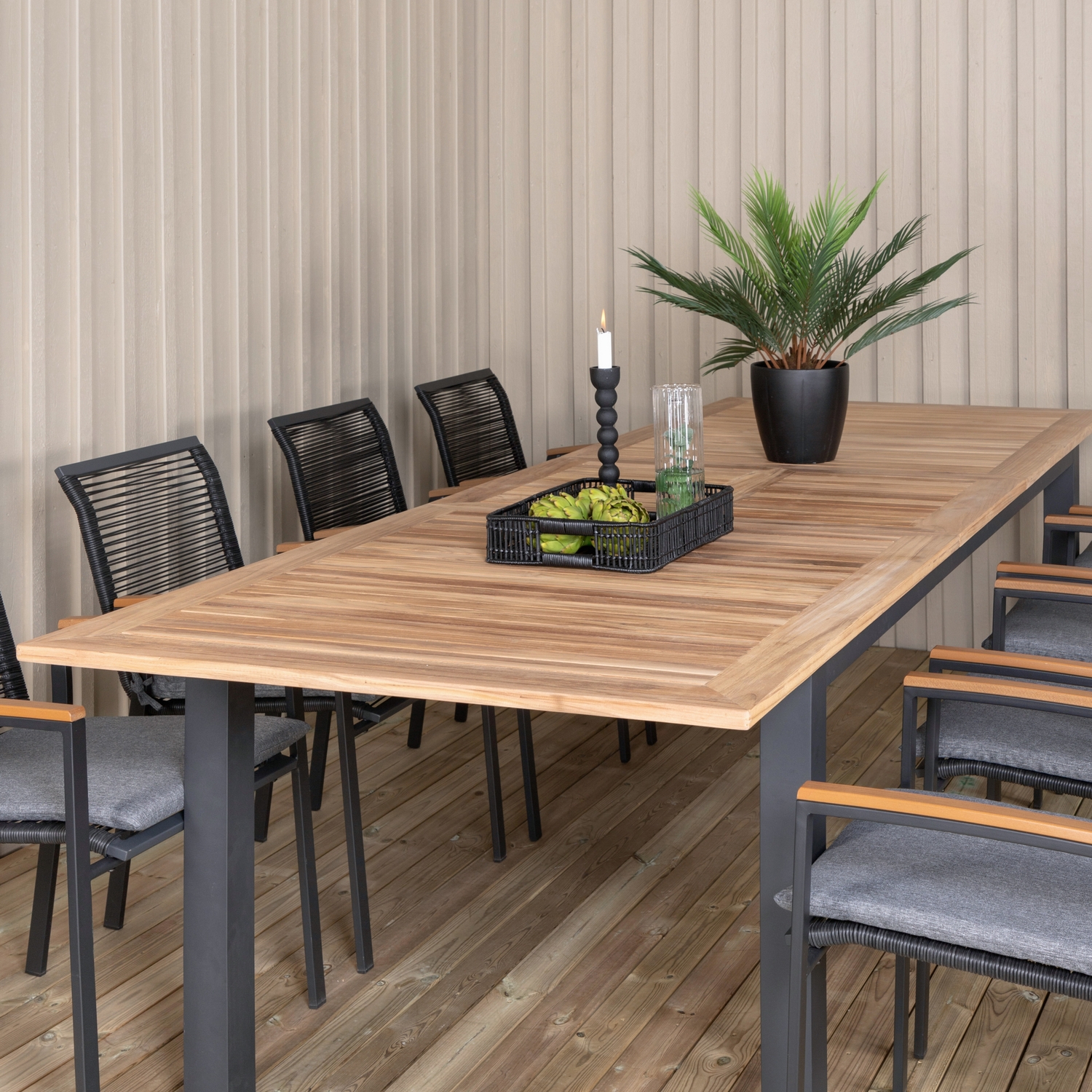 Matgrupp Venture Home Perla med 8 Douglas Matstolar