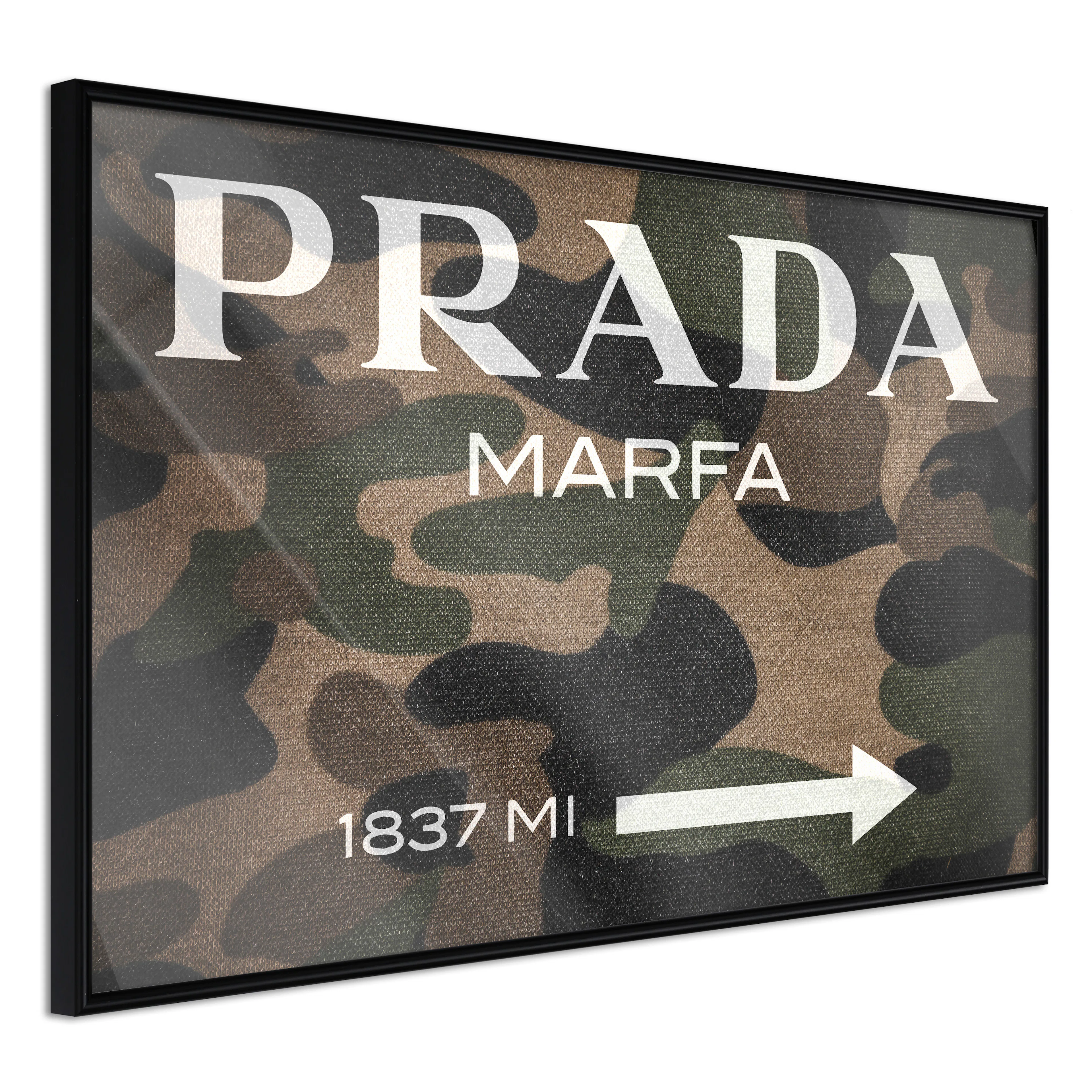 Affisch - Prada Moro [Poster] 60x40 Svart ram, 60x40 cm