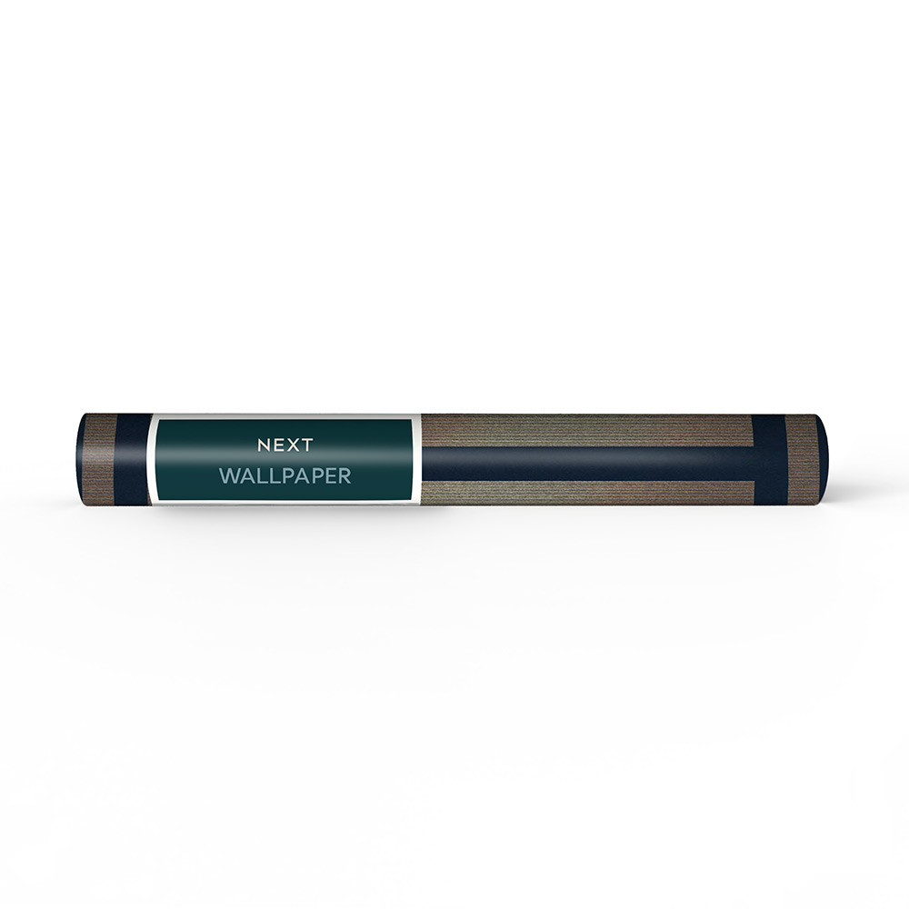 Tapet NEXT Metallic Greek Key Navy