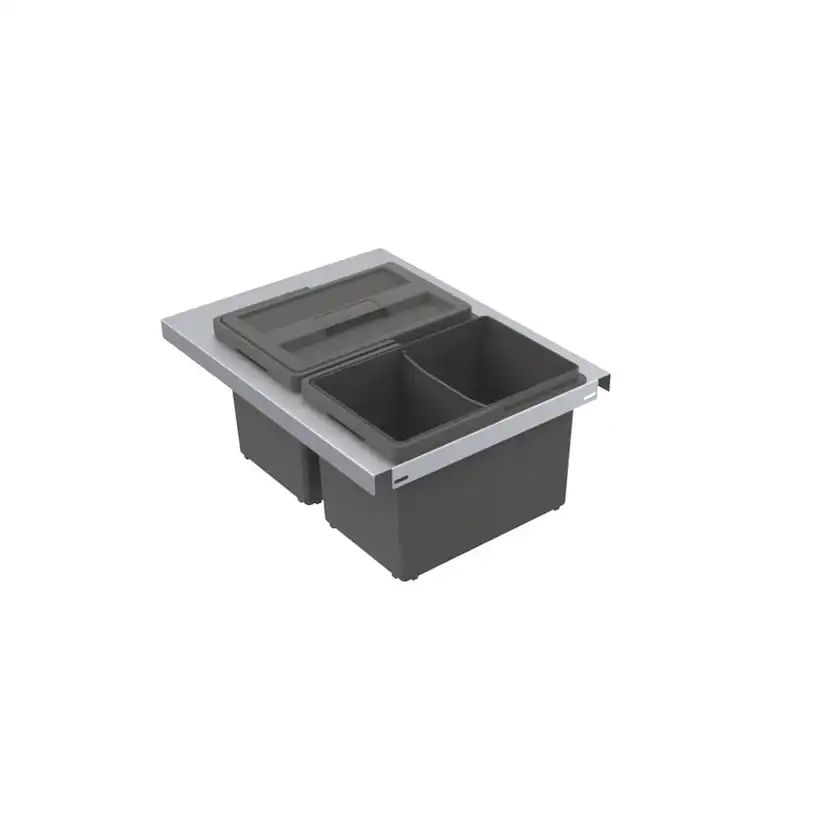 Källsorteringskärhållare Beslag Design Cube Smart 400