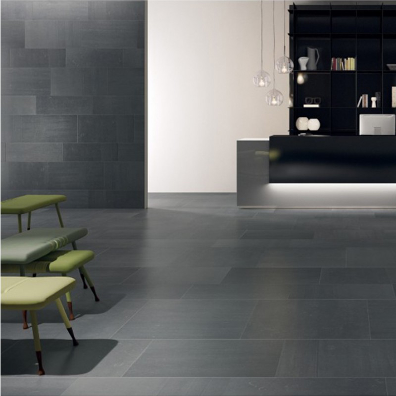 Klinker Ceramiche Keope Back Antracitgrå 300x600 mm