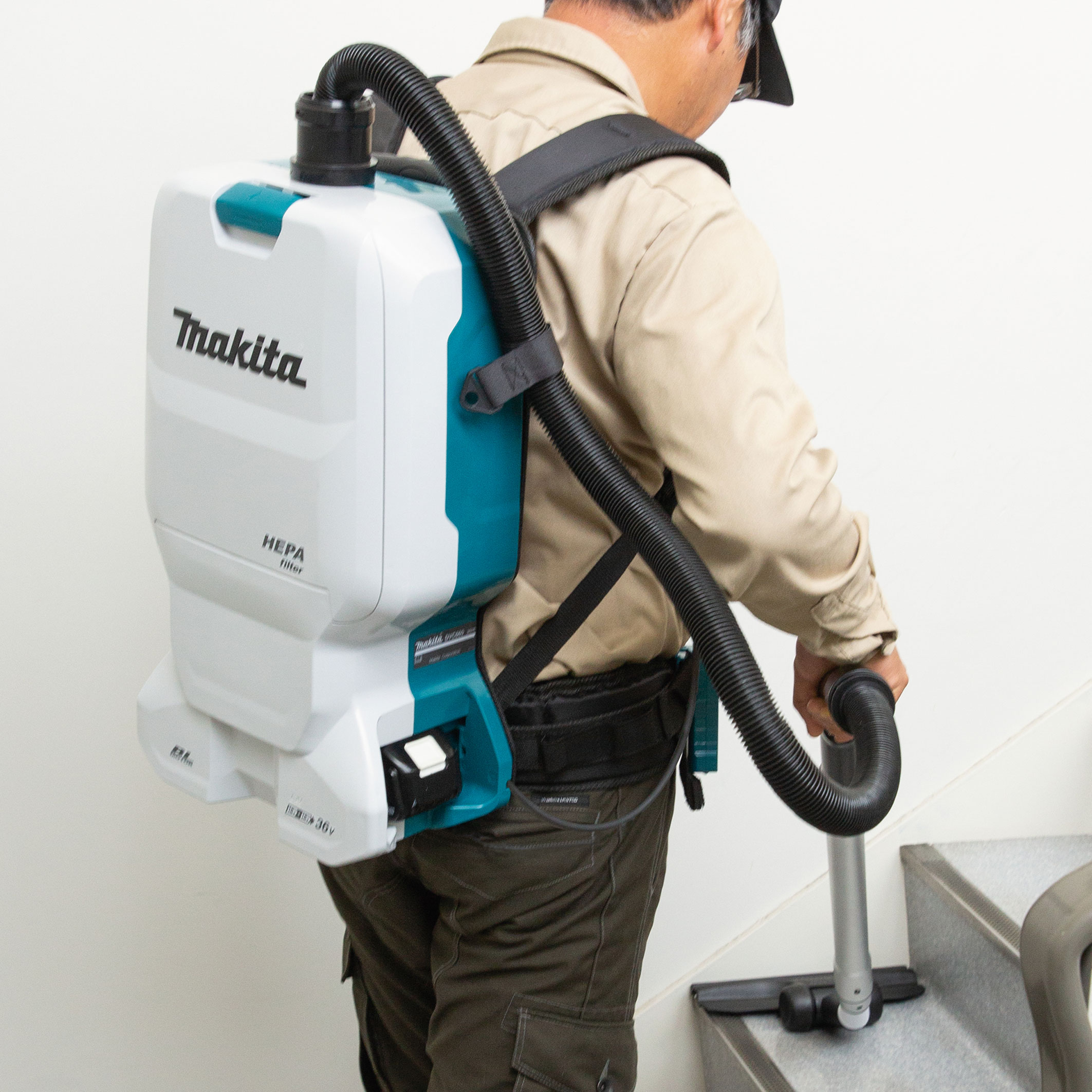Ryggdammsugare Makita LXT DVC660Z Dammsugare Utan Batteri & Laddare 6L