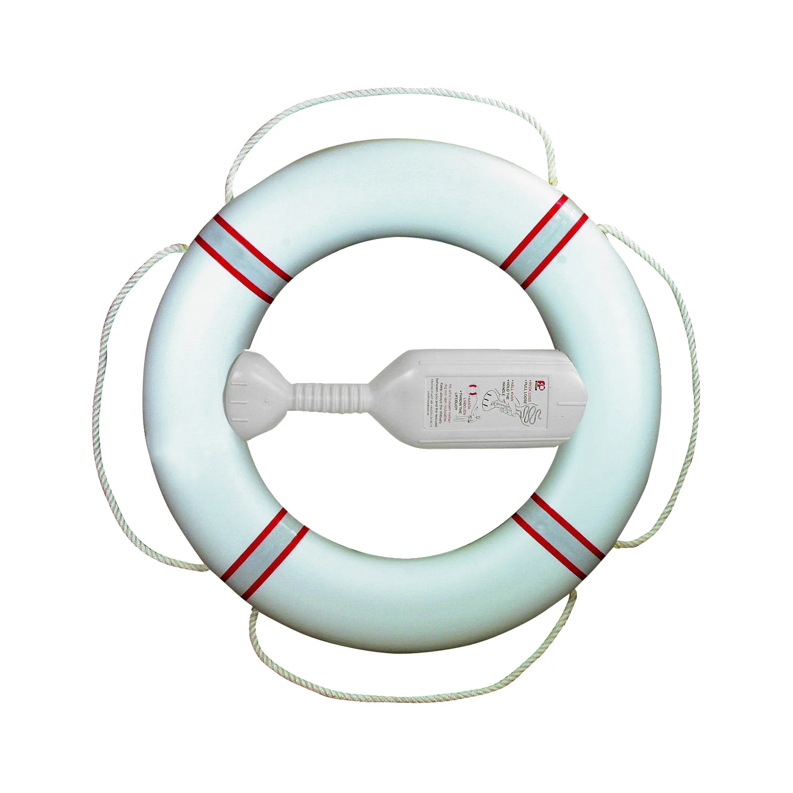 Vit/Röda reflexband