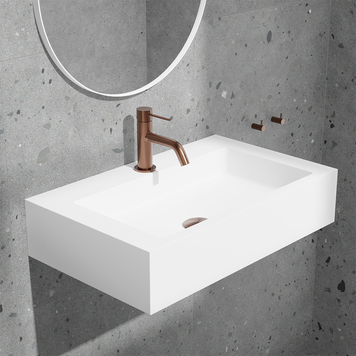 Tvättställsblandare Scandtap Steel Voyage