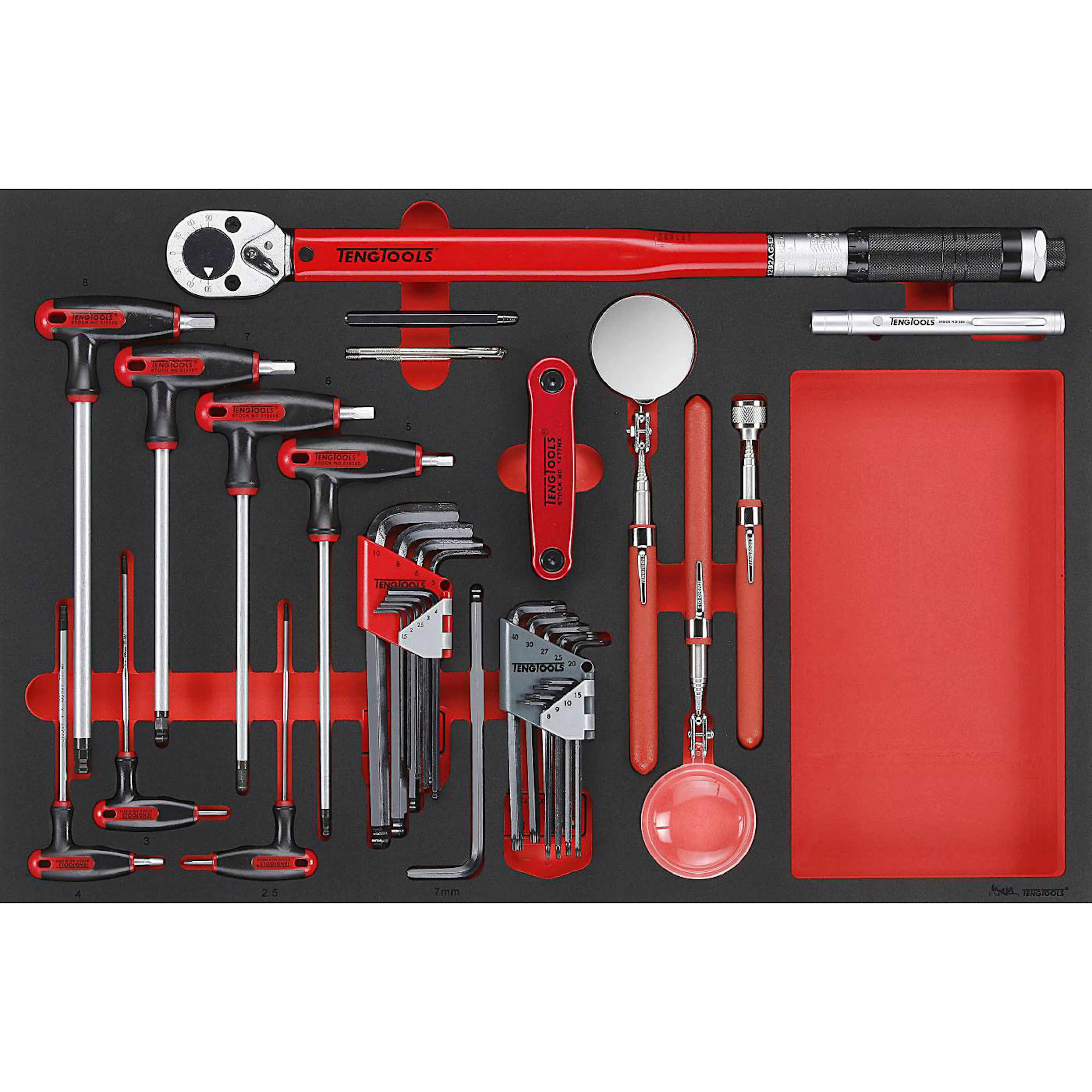 Verktygssats 17 delar Teng Tools TTEX17