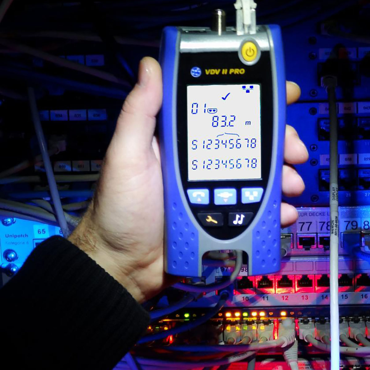 LAN-testare Elma Instruments VDV II PRO